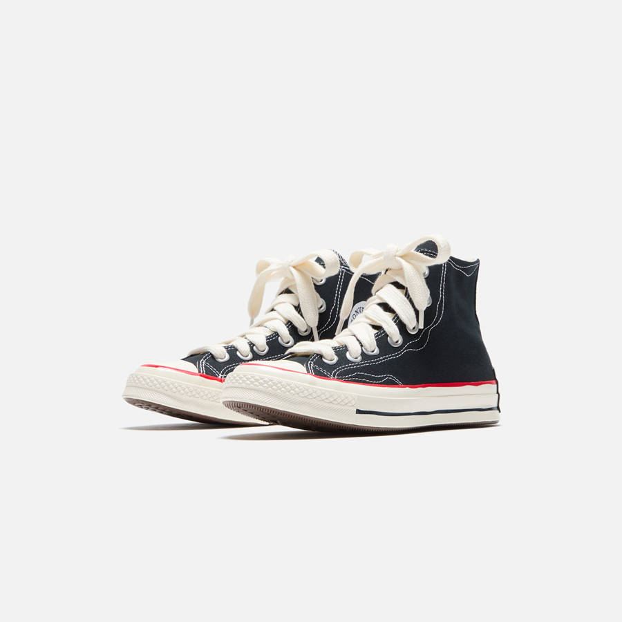 Black / White / Red Men Kith Converse Chuck Taylor All Star '70 High Sneakers | 1094-OQBIV