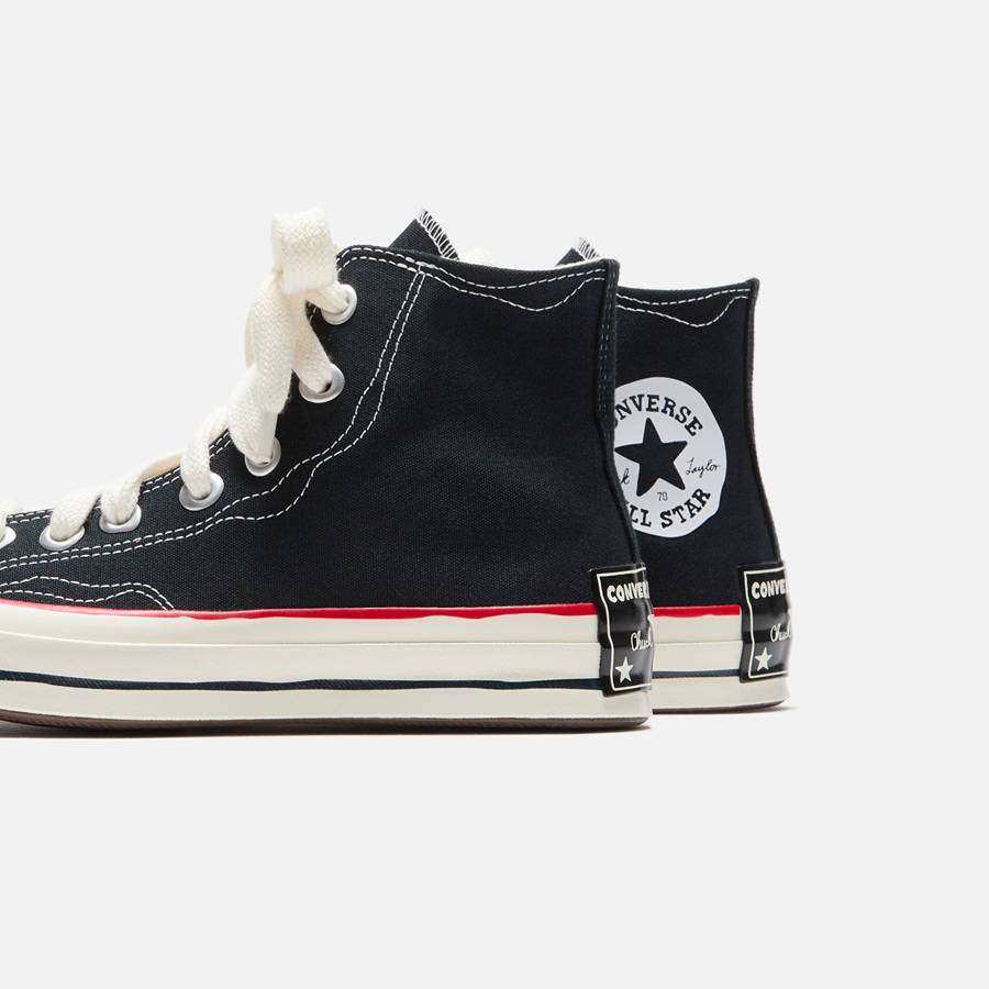 Black / White / Red Men Kith Converse Chuck Taylor All Star '70 High Sneakers | 1094-OQBIV