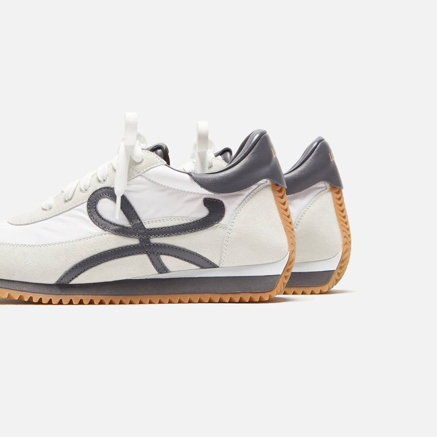 Blue Dark Grey / White Men Kith Loewe Flow Runner Sneakers | 2014-QSUOV