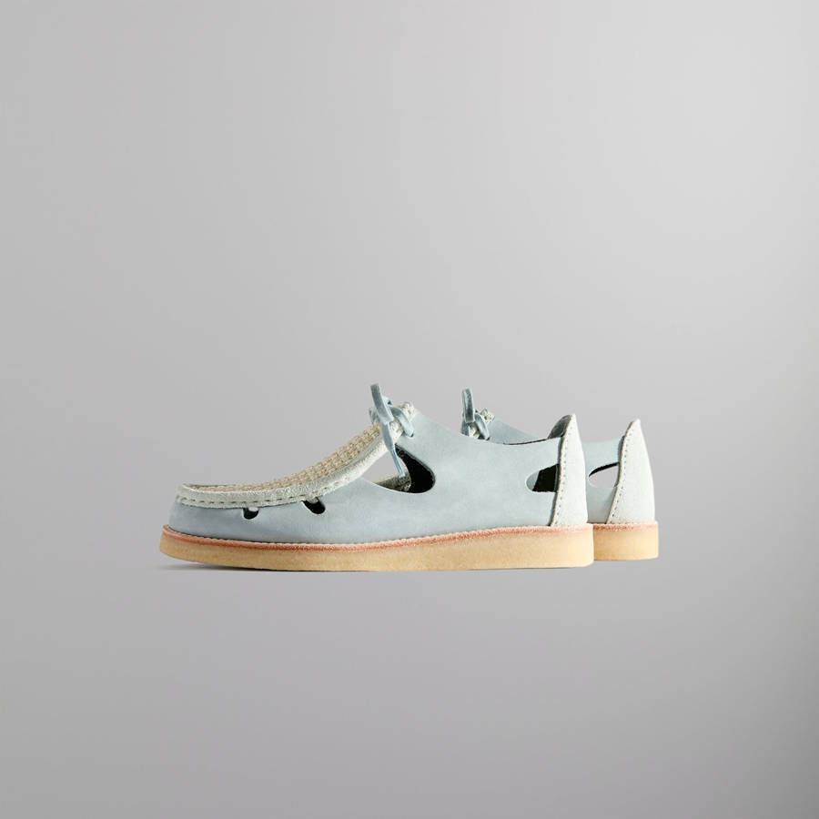 Blue Flower Women Kith 8th St by Ronnie Fieg for Clarks Originals Brixham Sandals | 2514-ELHJQ