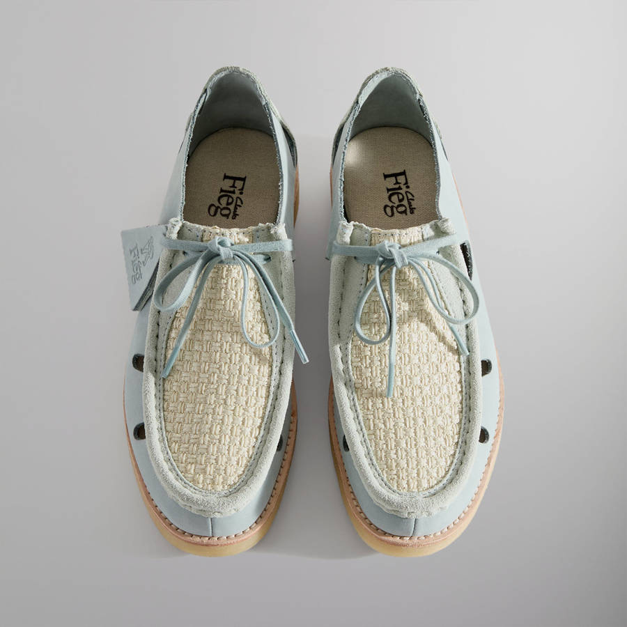 Blue Flower Women Kith 8th St by Ronnie Fieg for Clarks Originals Brixham Sandals | 2514-ELHJQ