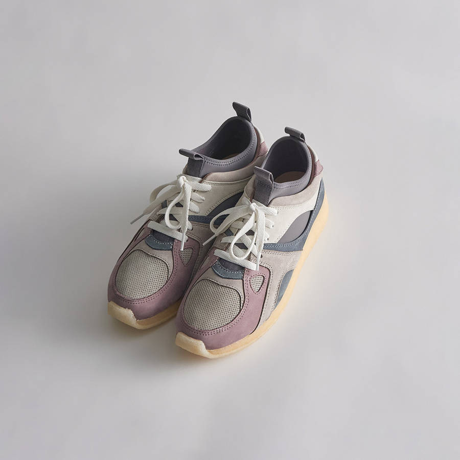 Blue Grey Men Kith Ronnie Fieg for Clarks Breacon Sneakers | 1403-PLXNA