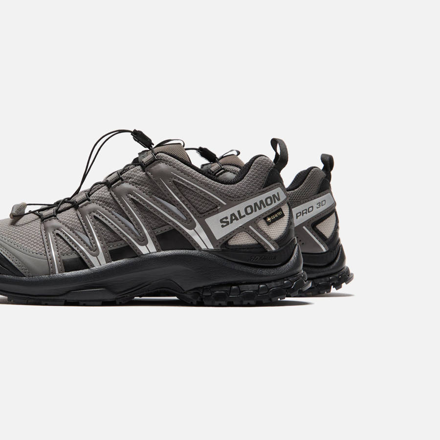 Blue Grey / Black / Silver Men Kith Salomon XA PRO 3D GTX Sneakers | 5341-PYAHT