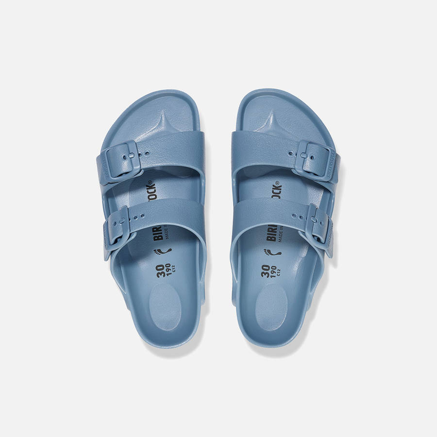 Blue Kids' Kith Birkenstock Arizona EVA Sandals | 5716-TCZFL