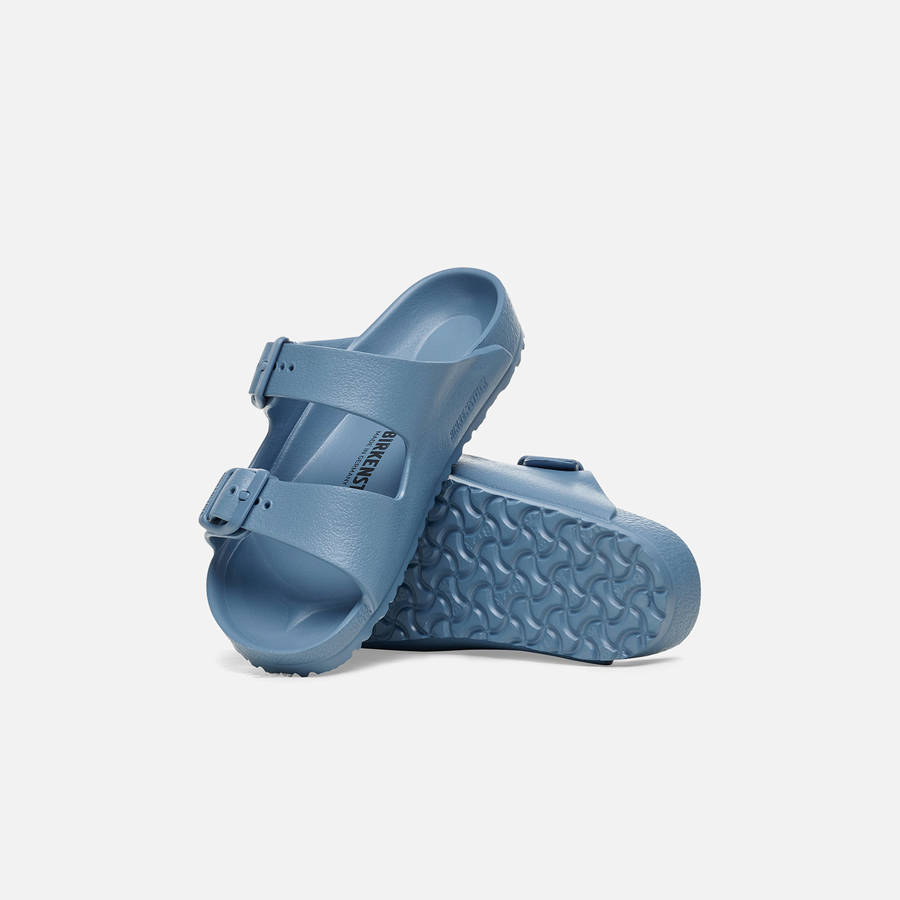 Blue Kids' Kith Birkenstock Arizona EVA Sandals | 5716-TCZFL