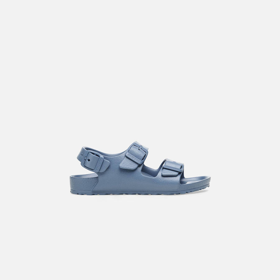 Blue Kids' Kith Birkenstock Milano EVA Sandals | 1074-HXARP