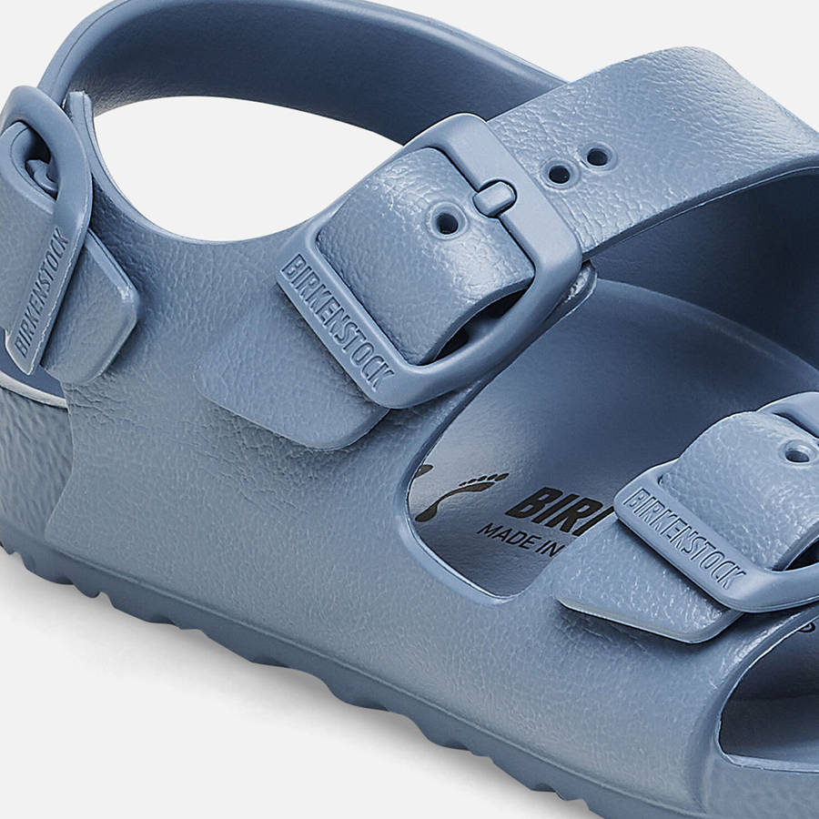 Blue Kids' Kith Birkenstock Milano EVA Sandals | 1074-HXARP