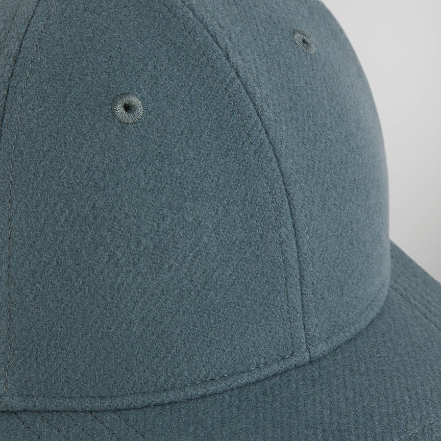 Blue Men Kith 101 for Auralee Superfine Wool Aaron Cap | 3094-JCSIA
