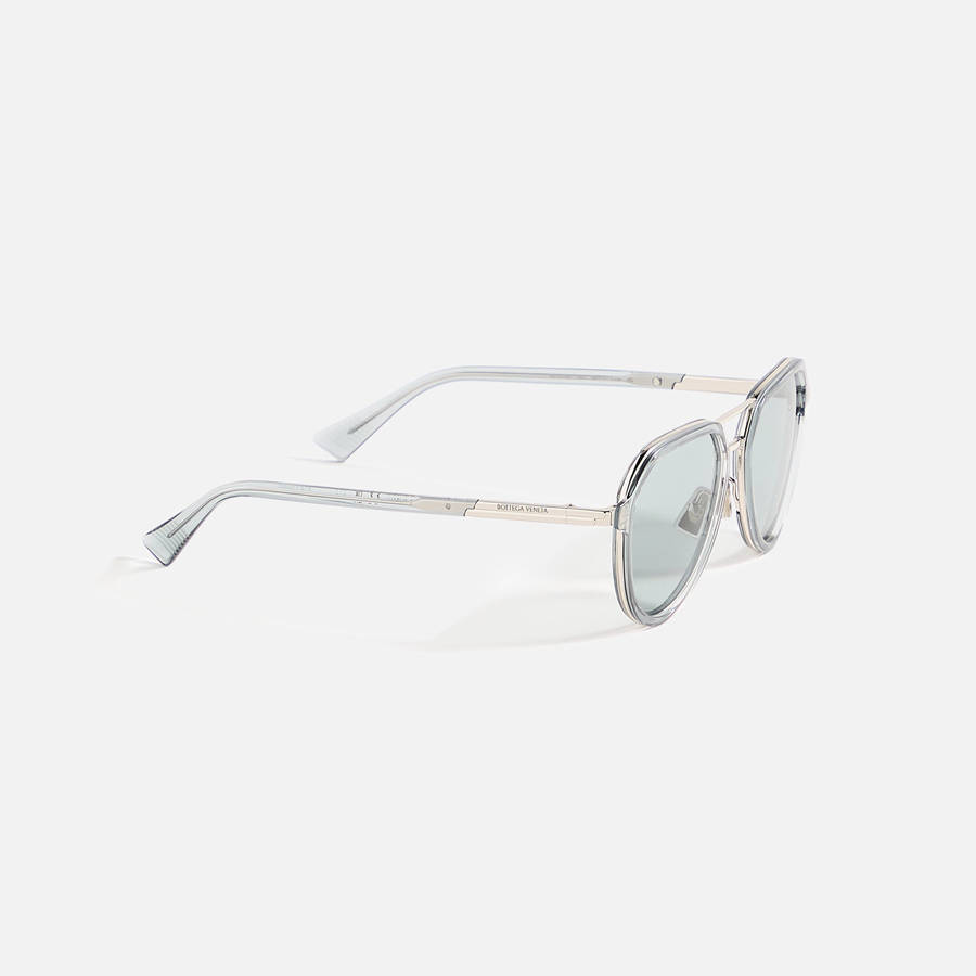 Blue Men Kith Bottega Veneta Aviator Frames Sunglasses | 4956-LXQFT