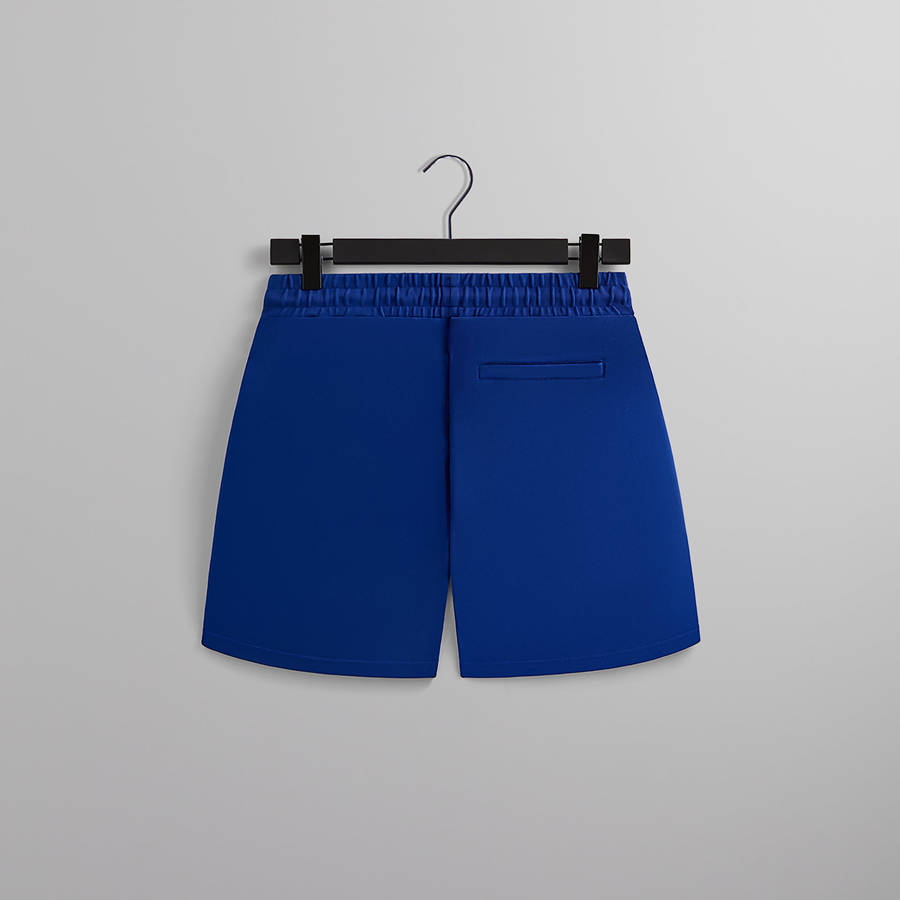 Blue Men Kith Compact Knit Curtis Shorts | 4738-SLIOZ