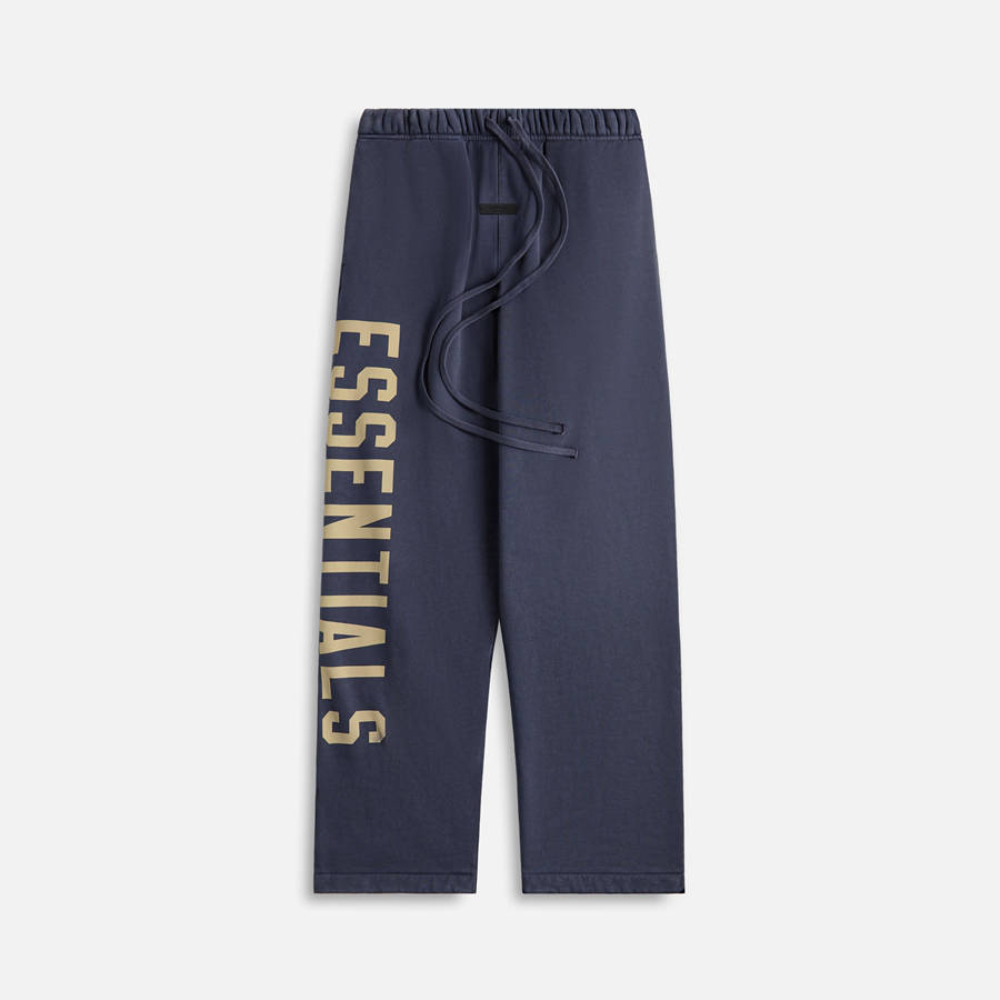 Blue Men Kith Essential Heavy Fleece Relaxed Sweat Pants | 3018-QXWSK