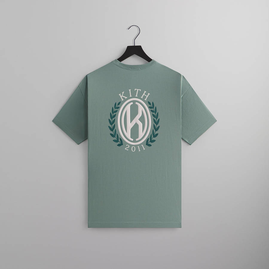 Blue Men Kith K Shield Pocket T-Shirt | 7584-HVBXR