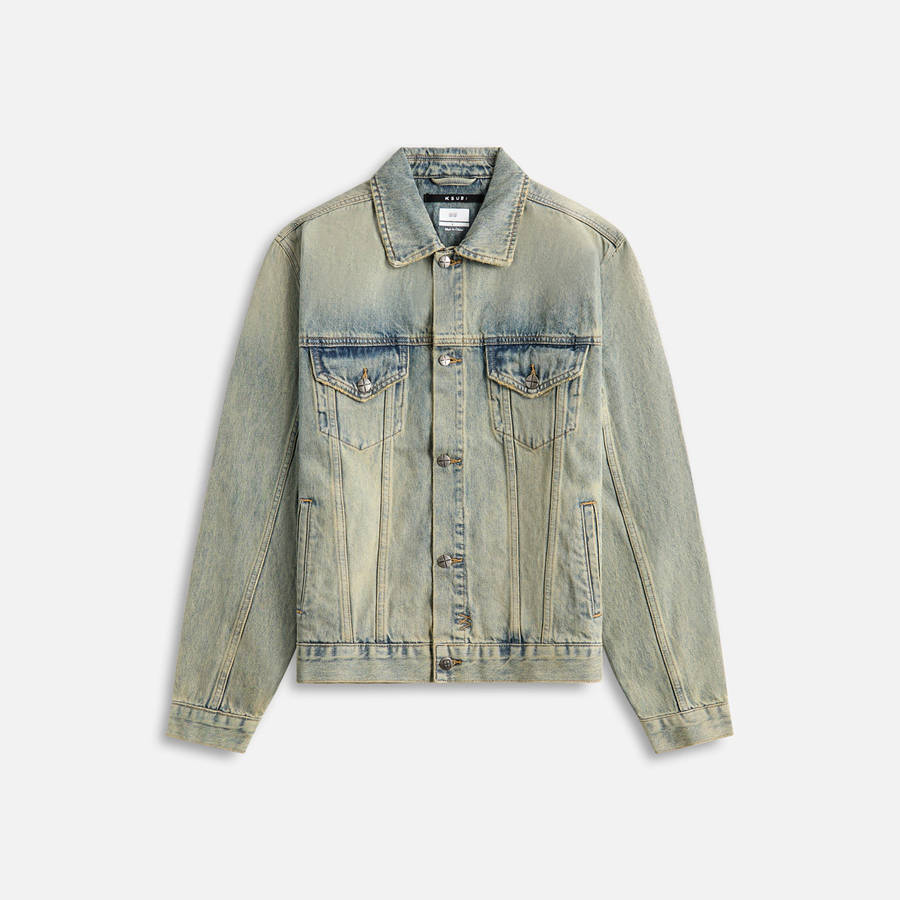 Blue Men Kith Ksubi Oh G Jackets | 7491-UVOLR