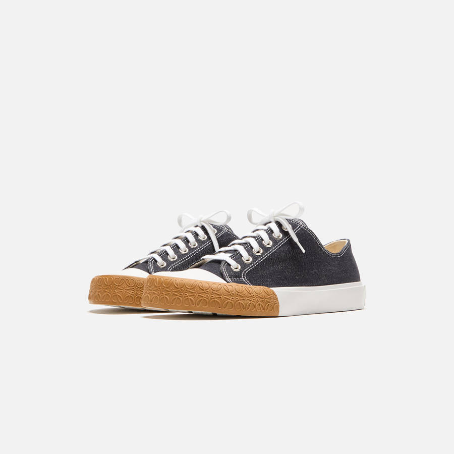 Blue Men Kith Loewe Bloc Lace Up Sneaker Sneakers | 5867-EKQIH