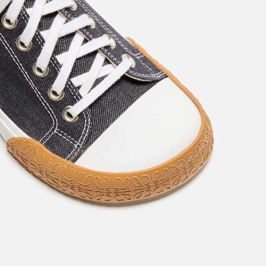 Blue Men Kith Loewe Bloc Lace Up Sneaker Sneakers | 5867-EKQIH