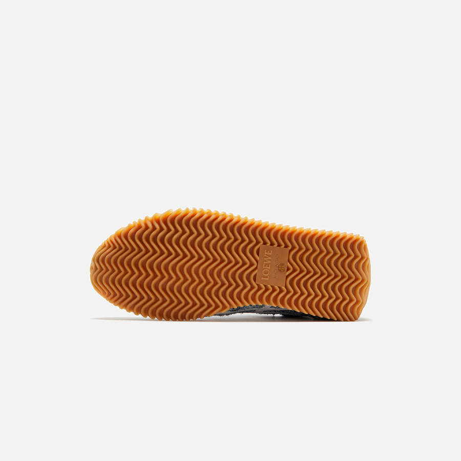 Blue Men Kith Loewe Flow Runner Sneakers | 2193-BVGUX