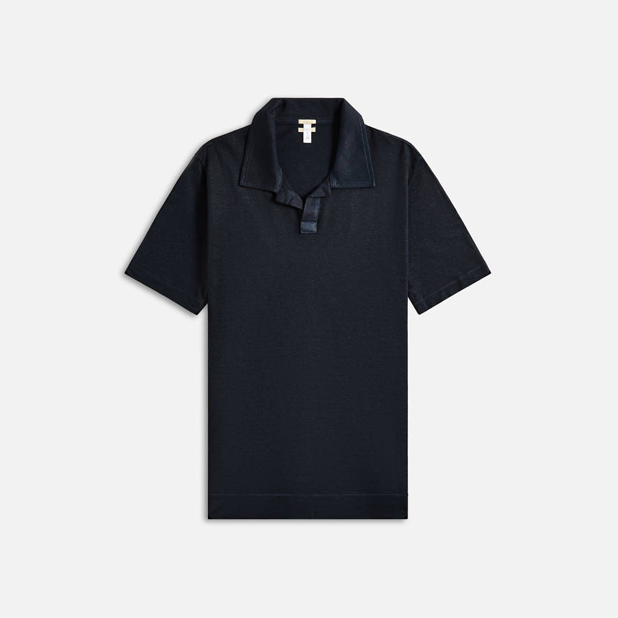 Blue Men Kith Massimo Alba Aruba Polo Shirts | 6853-KEZNT