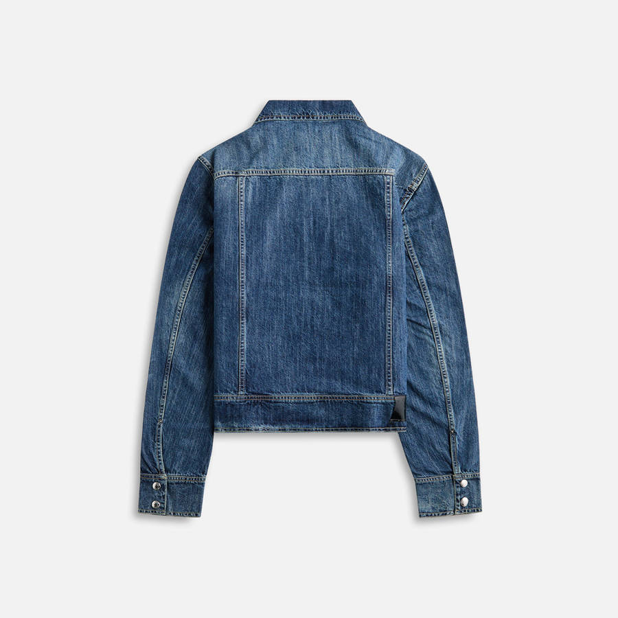 Blue Men Kith Our Legacy Trucker Vintage Denim Jackets | 9138-XFMZY