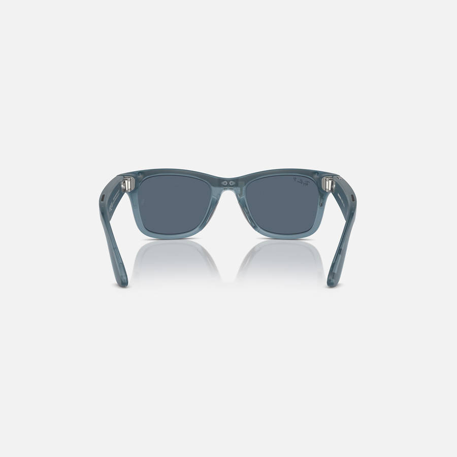 Blue Men Kith Ray Ban Meta Wayfarer Sunglasses | 1652-EWTJK
