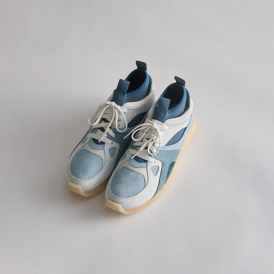 Blue Men Kith Ronnie Fieg for Clarks Breacon Sneakers | 3912-OWDZN