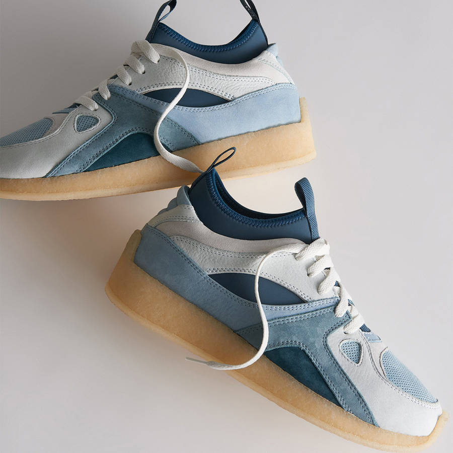 Blue Men Kith Ronnie Fieg for Clarks Breacon Sneakers | 3912-OWDZN