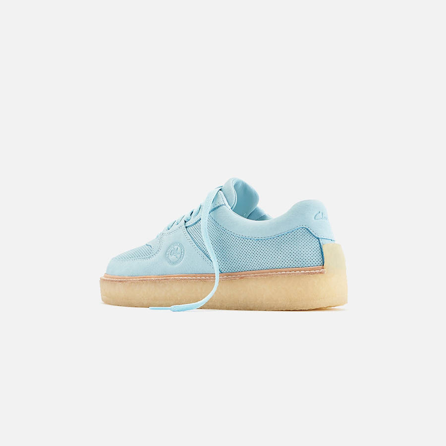 Blue Men Kith Ronnie Fieg for Clarks Season 2 Sandford Sneakers | 0387-BKFEQ