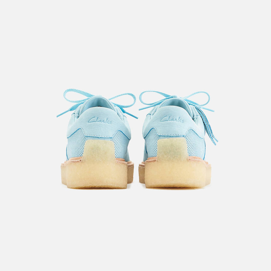 Blue Men Kith Ronnie Fieg for Clarks Season 2 Sandford Sneakers | 0387-BKFEQ