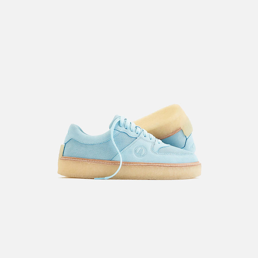 Blue Men Kith Ronnie Fieg for Clarks Season 2 Sandford Sneakers | 0387-BKFEQ