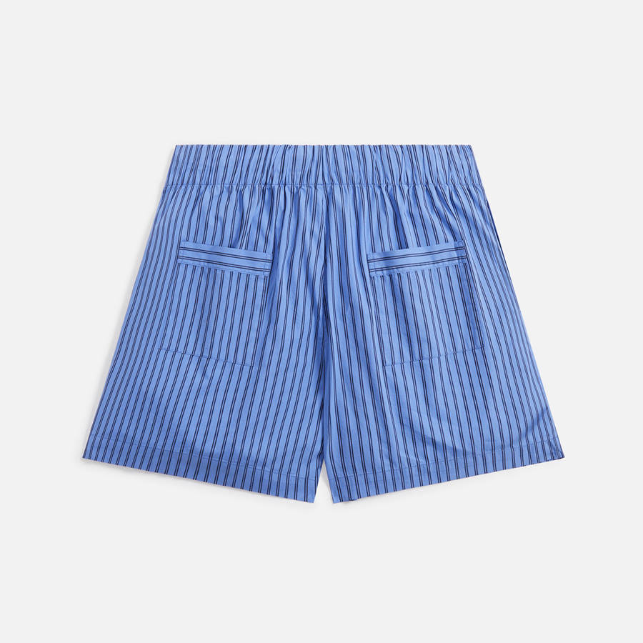 Blue Men Kith Tekla Poplin Pajama Shorts Underwear | 8742-UTWMO