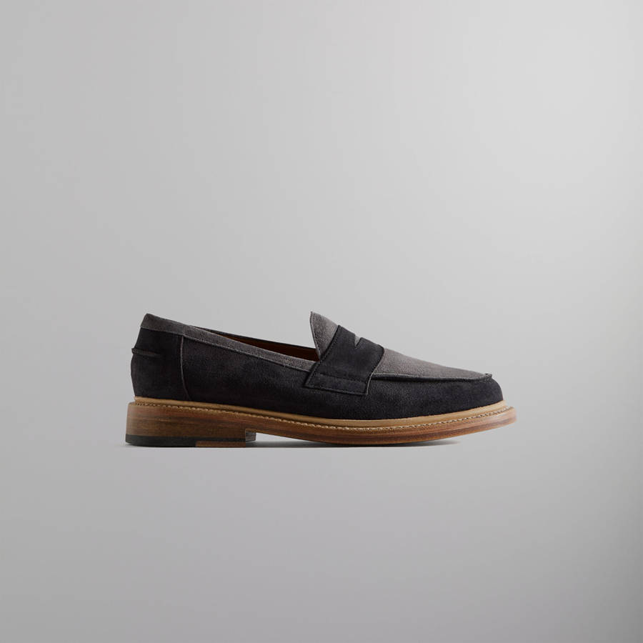 Blue Men Kith for Blackstock and Weber The Ellis Penny Loafers | 1074-NXQIZ