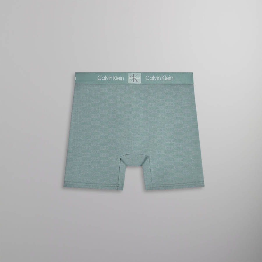 Blue Men Kith for Calvin Klein Boxer Brief Shorts | 9587-CJPXN