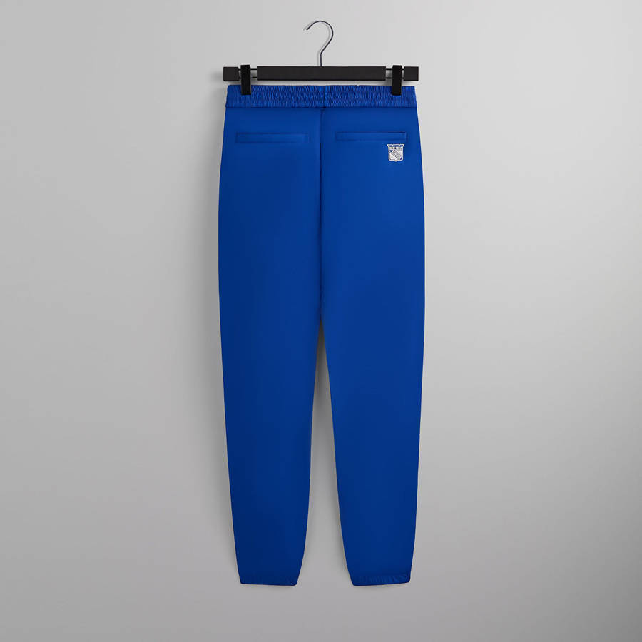Blue Men Kith for the New York Rangers Nylon Track Pants | 9673-MERFT