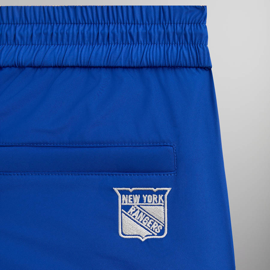 Blue Men Kith for the New York Rangers Nylon Track Pants | 9673-MERFT