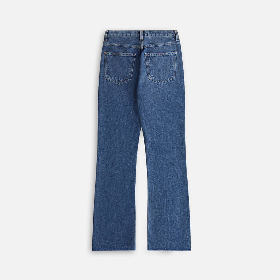 Blue Women Kith Agolde Leena Jeans | 8347-IQLUR