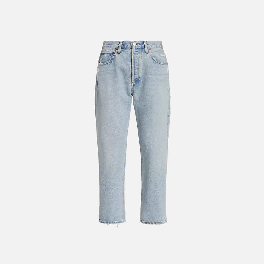 Blue Women Kith Agolde Parker Jeans | 0351-GXPIK