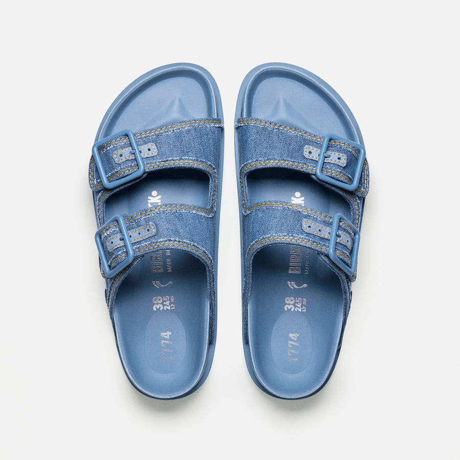 Blue Women Kith Birkenstock WMNS 1774 Arizona Sandals | 6175-GFJCM
