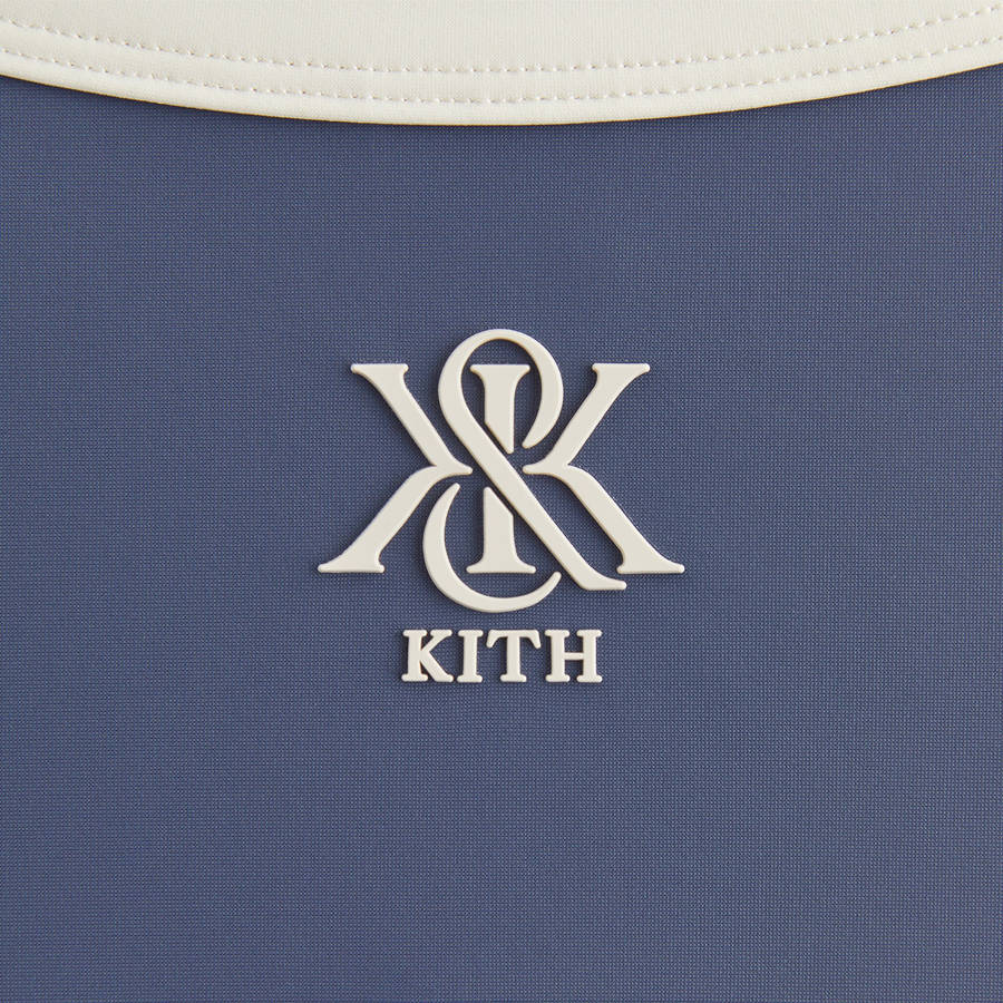 Blue Women Kith Blocked Terra Active Tank Shirts | 0713-CMXRH