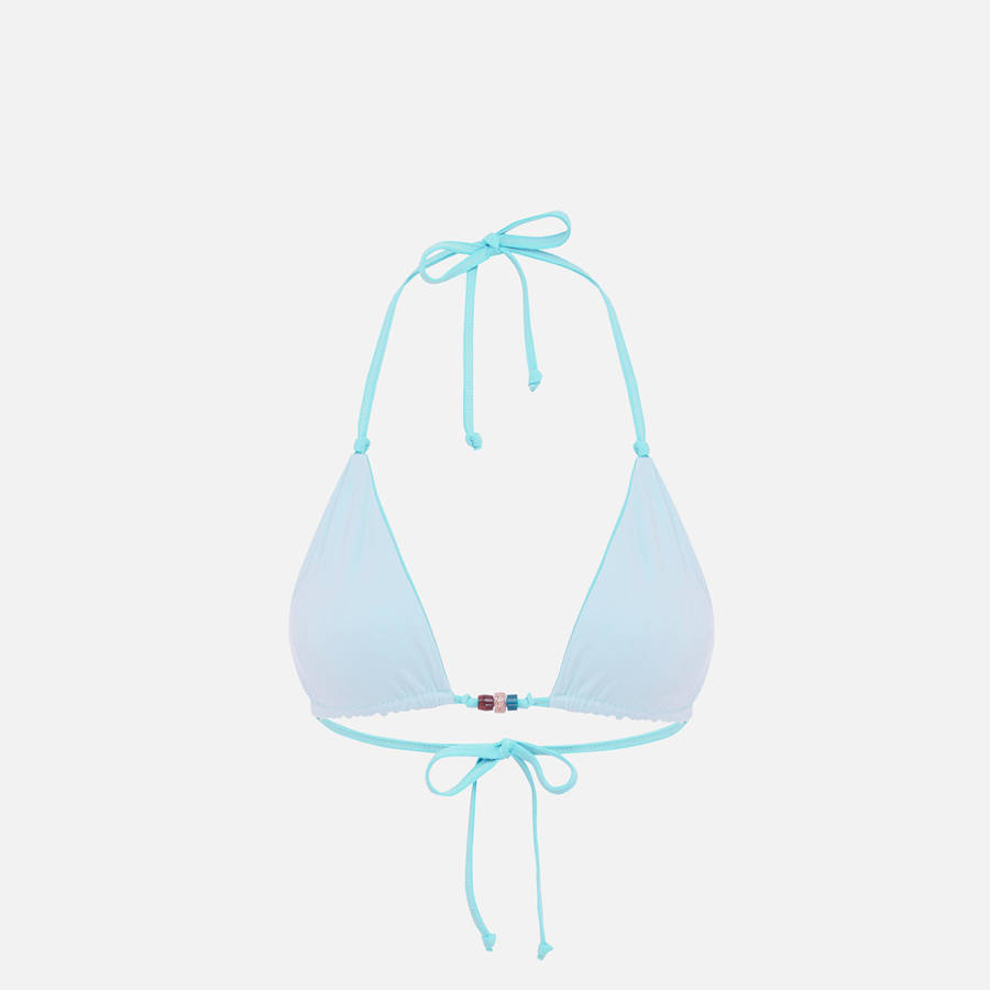 Blue Women Kith Bond Eye Indi Triangle Swim | 8971-EBDOS