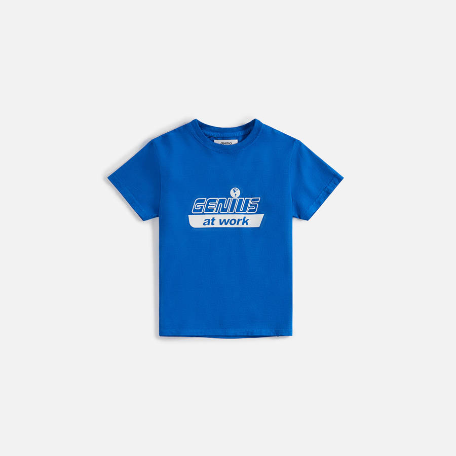 Blue Women Kith GUIZIO Genius Shirts | 9618-MVOND