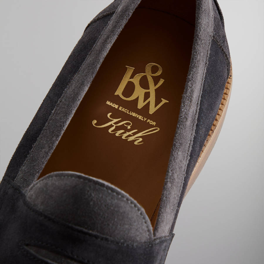 Blue Women Kith for Blackstock and Weber The Ellis Penny Loafers | 4926-SVNJL