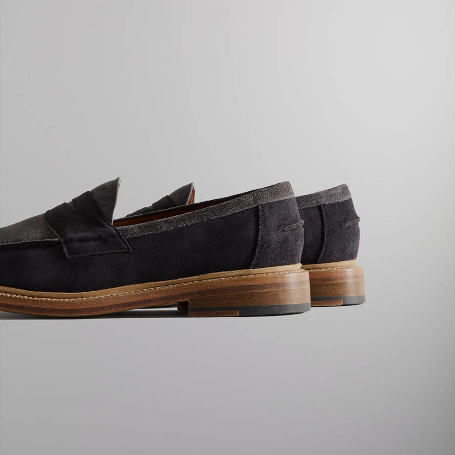 Blue Women Kith for Blackstock and Weber The Ellis Penny Loafers | 4926-SVNJL