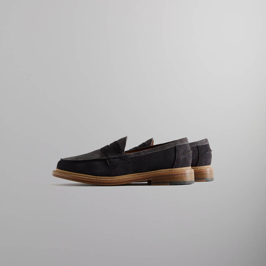 Blue Women Kith for Blackstock and Weber The Ellis Penny Loafers | 4926-SVNJL