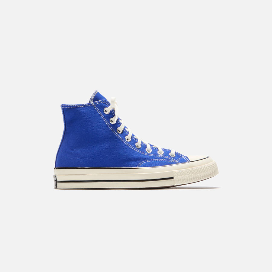 Blue / Black Men Kith Converse Chuck 70 High Sneakers | 5678-ZBNSK
