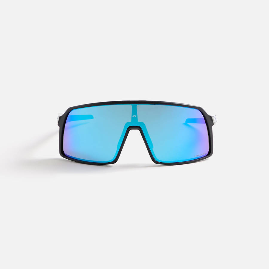 Blue / Black Men Kith Oakley Sutro Sunglasses | 5487-HLQTV