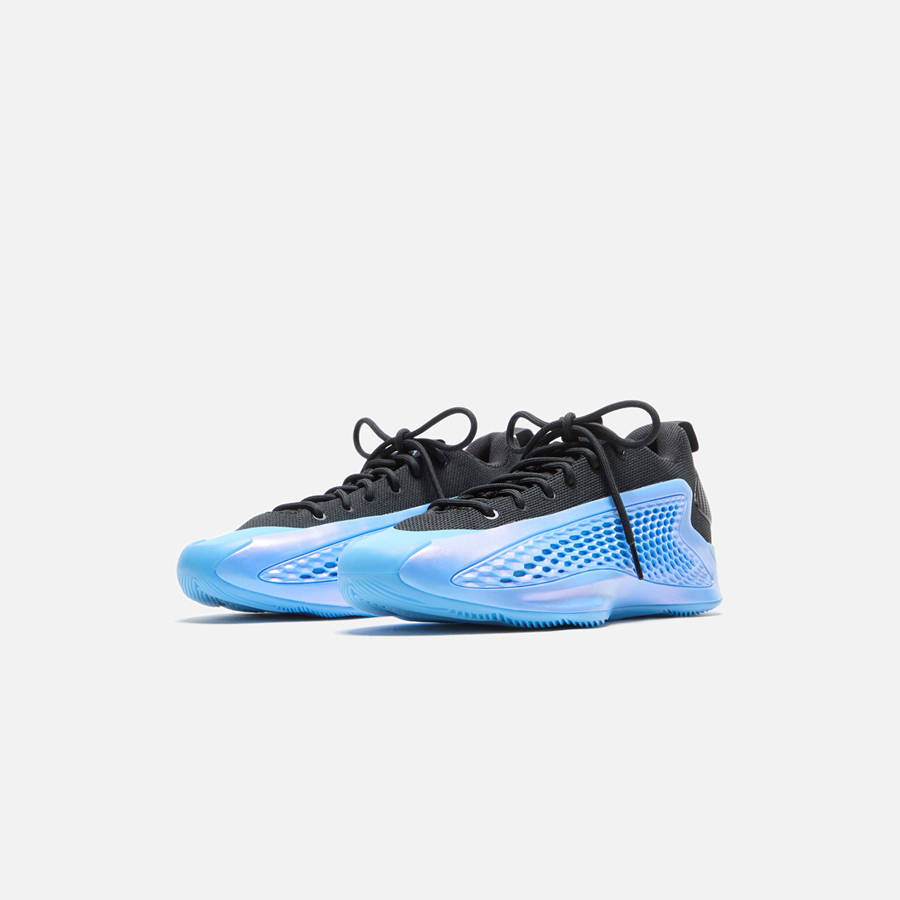 Blue / Black / White Men Kith adidas AE 1 Low Sneakers | 8024-TCLHR