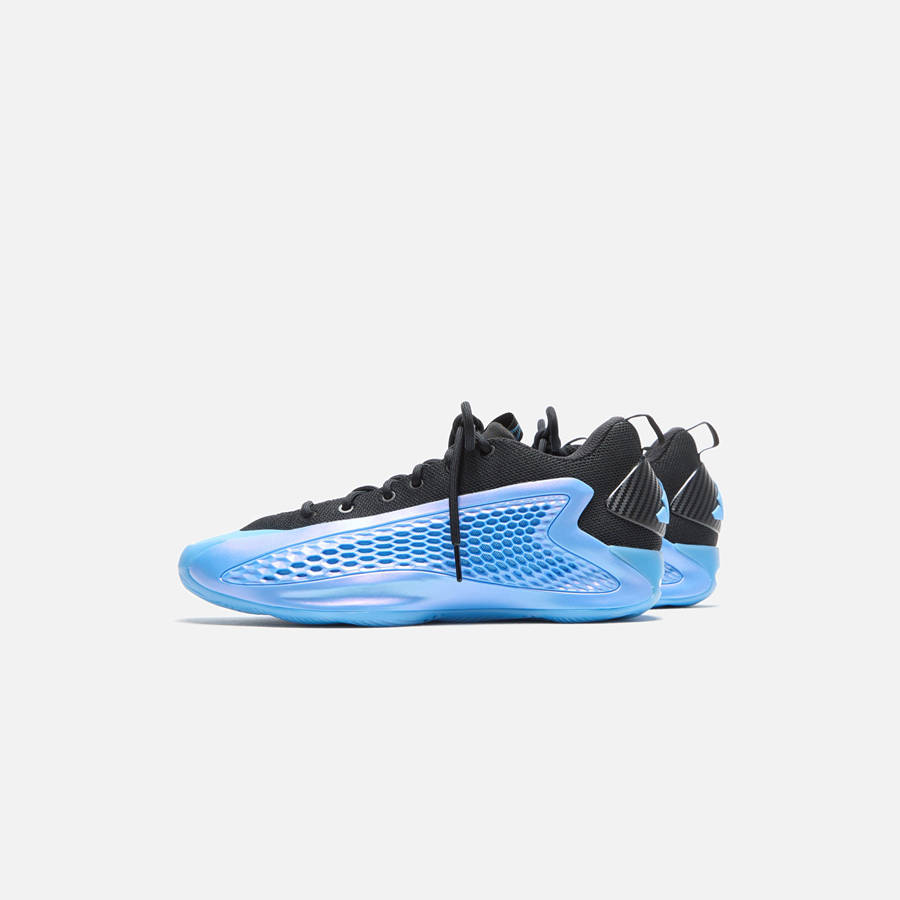 Blue / Black / White Men Kith adidas AE 1 Low Sneakers | 8024-TCLHR