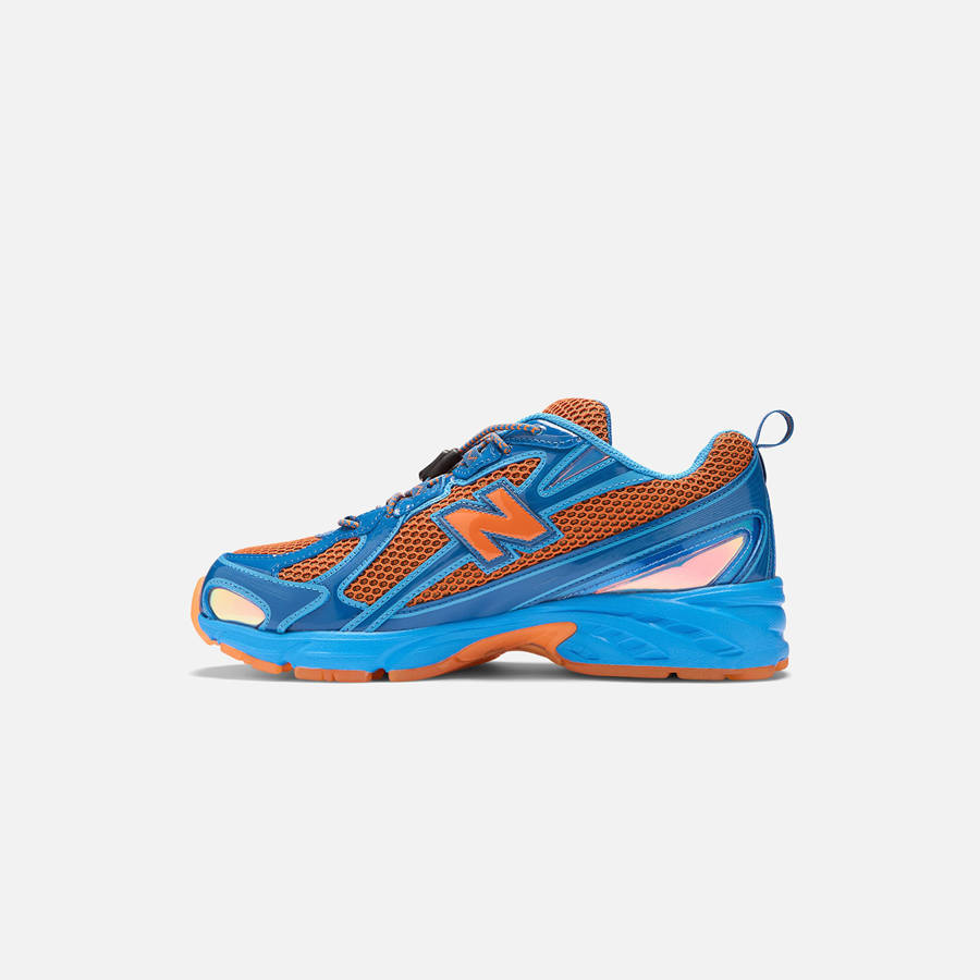 Blue / Orange Men Kith New Balance x Aminé 740v2 Sneakers | 9856-JKWUC