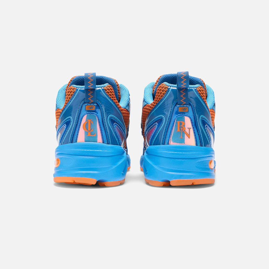 Blue / Orange Men Kith New Balance x Aminé 740v2 Sneakers | 9856-JKWUC