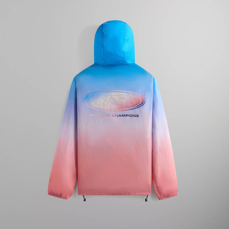 Blue / Pink Men Kith Damien Windbreaker Jackets | 1280-QCRUT