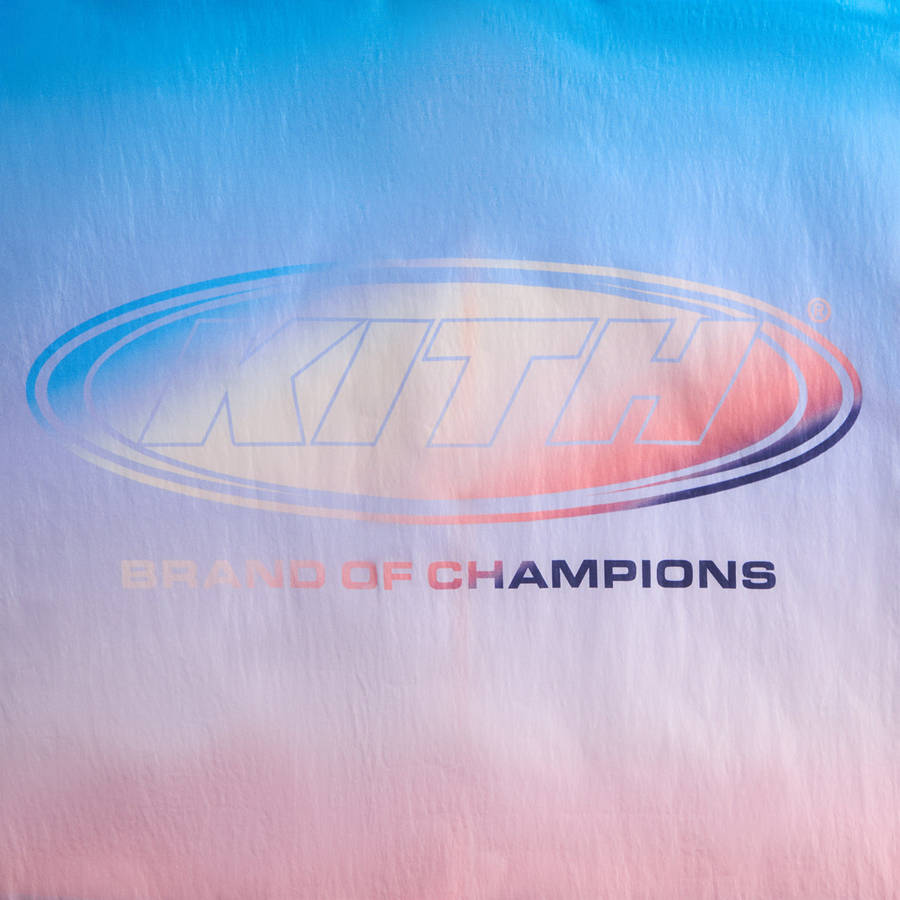 Blue / Pink Men Kith Damien Windbreaker Jackets | 1280-QCRUT